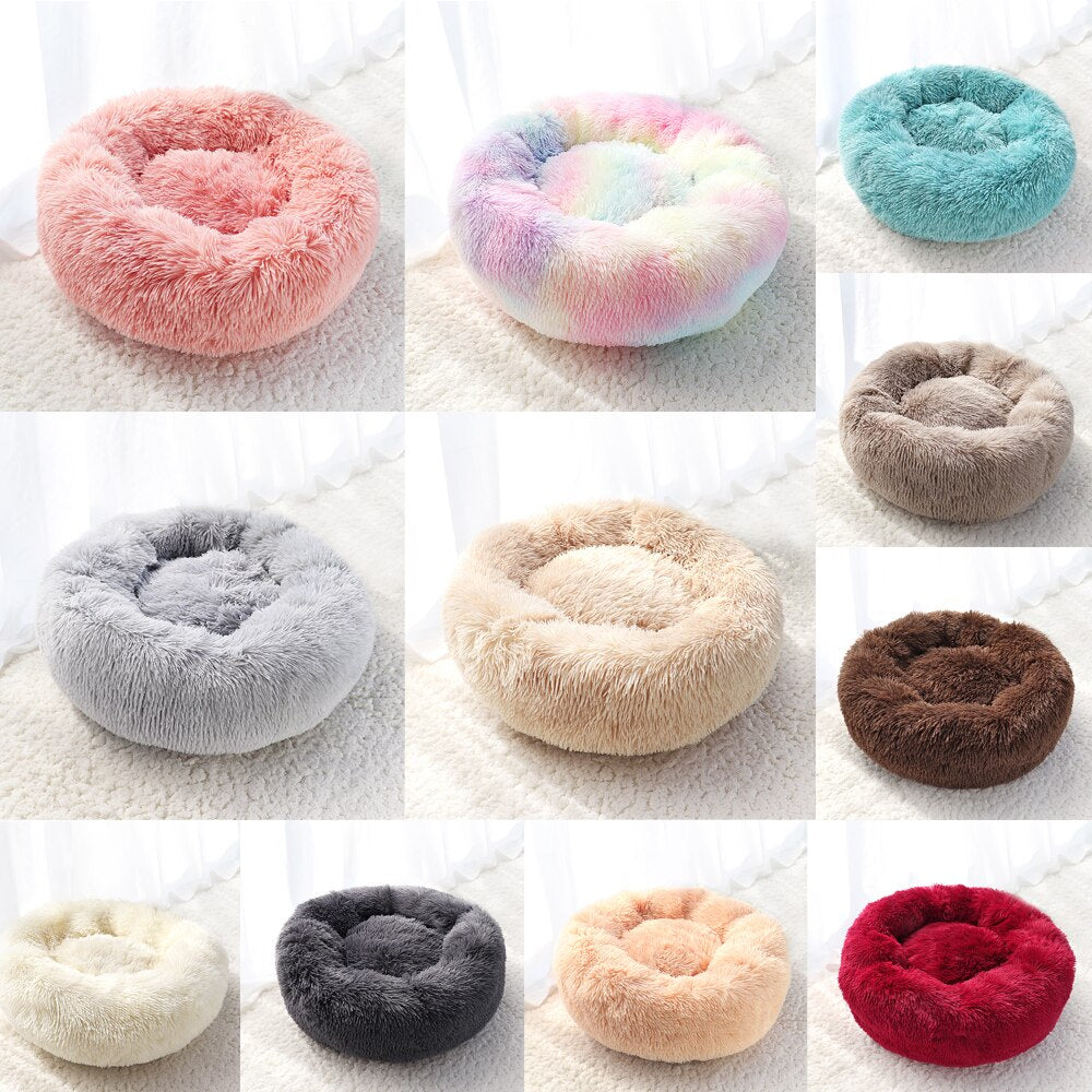 Cat Dog Bed Soft Plush Long Plush Best Pet Dog Bed For Dogs Products Nest Winter Warm Sleeping Cat Pet Bed Mat Cat House
