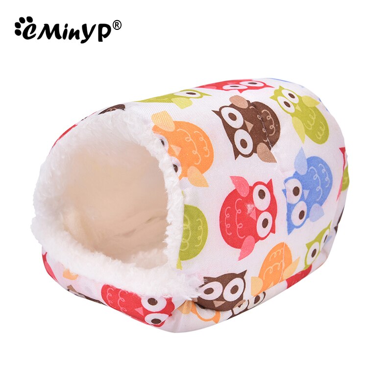 Hamster Slippers House Nest Guinea Pig Hedgehog Squirrel Winter Cold-Proof Warm Cage Small Animal Thermal Pad Sleeping Bag Room