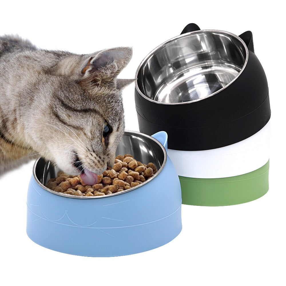 Dogs Feeders Cat Feeding Bowl Pet Supplies Cat Bowls With Raised Stand For Cats Bowl Pet Food And Water Bowls
