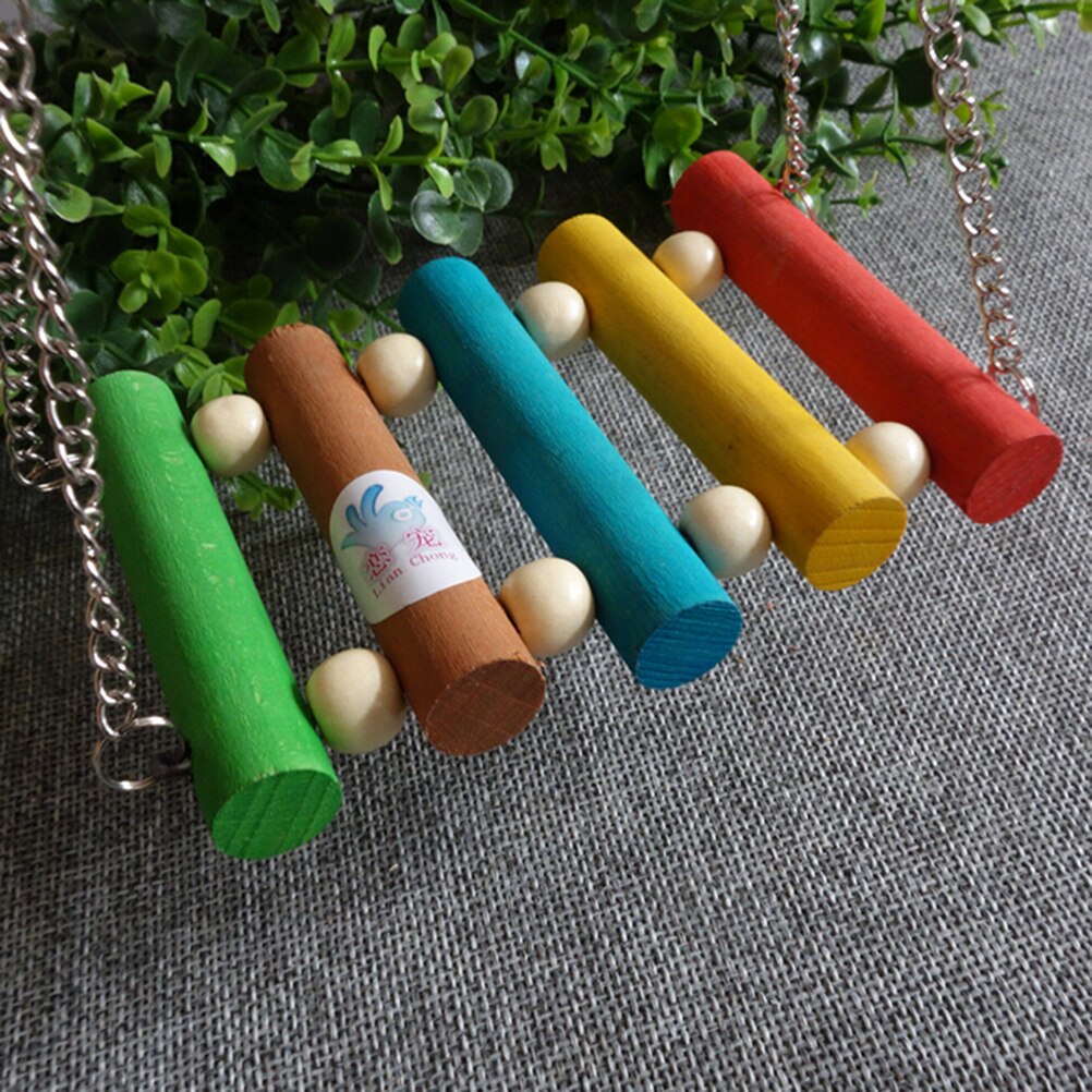 Parrot Toys Pet Bird Cage Swing Hammock Small Birds Chewing Toys for Parakeets Cockatiel Conures Finches Budgie Macaws Love Bird