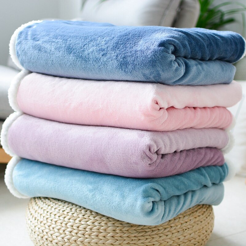 Winter Warm Dog Sleeping Mat Flannel Soft Puppies Small Medium Large Animals Pet Blanket Bed Cat Travel Car Sofa Protector Goods