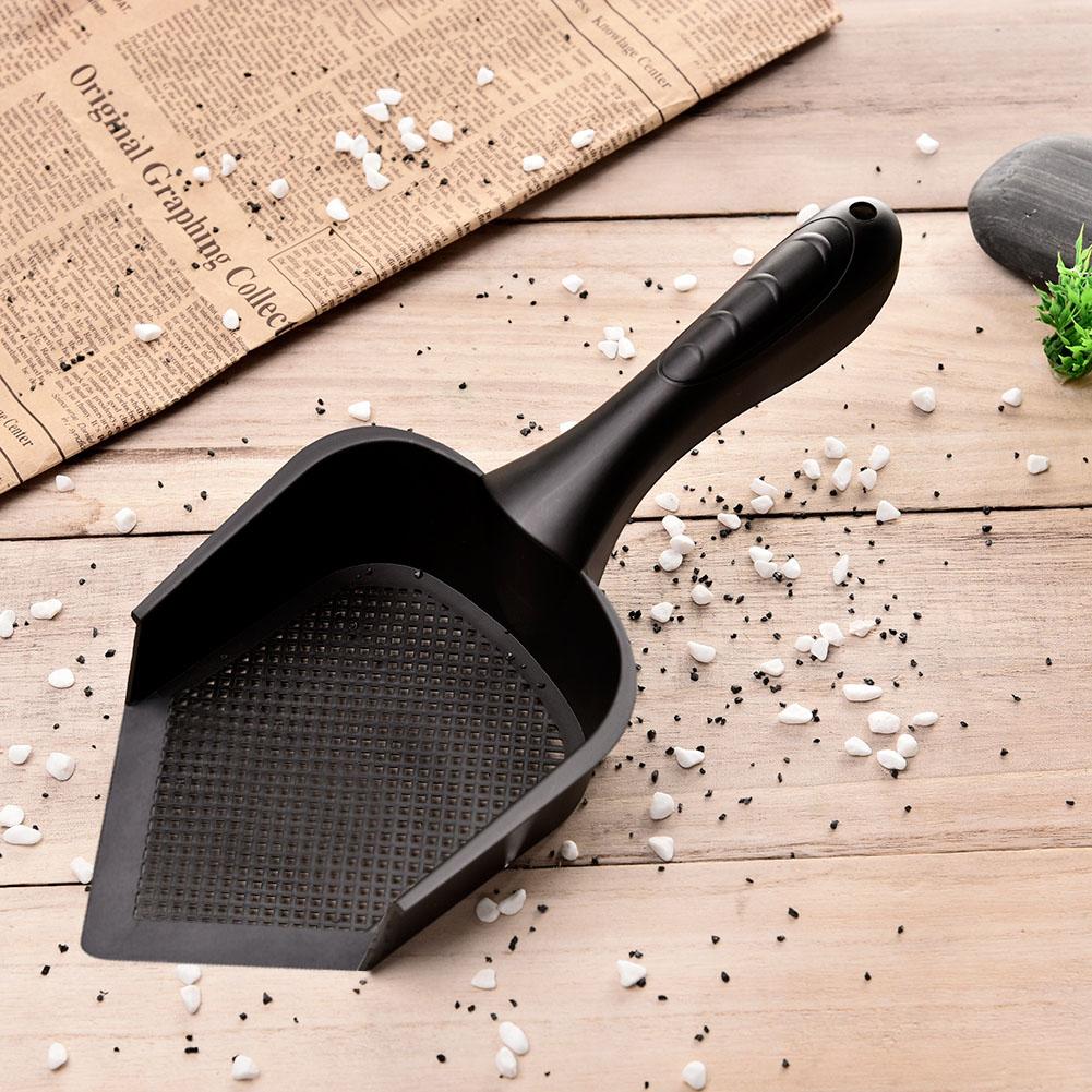 Cat Litter Scoop PVC Portable Plastic Durable Pet Poo Shovel Practical Pets Poo Scooper Cat Sand Cleaning Products for Cats