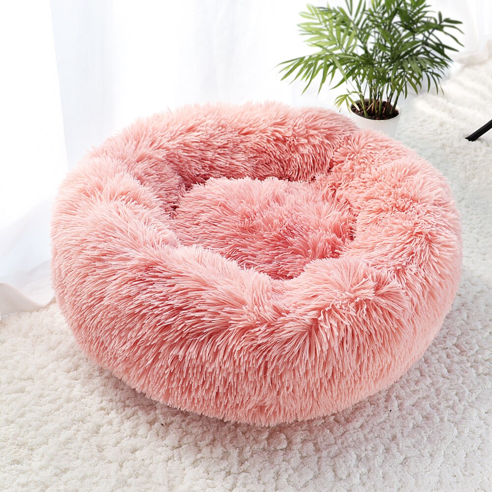 Cat Dog Bed Soft Plush Long Plush Best Pet Dog Bed For Dogs Products Nest Winter Warm Sleeping Cat Pet Bed Mat Cat House