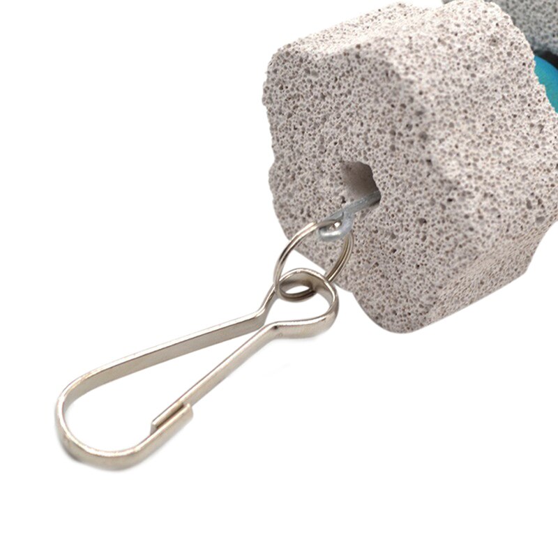 Parrot Hanging Chewing Toy 1/2Pcs Parrots Minerals Stone Molar Beak Trimmer Calcium Stone With Bell For Cockatiel African Grey