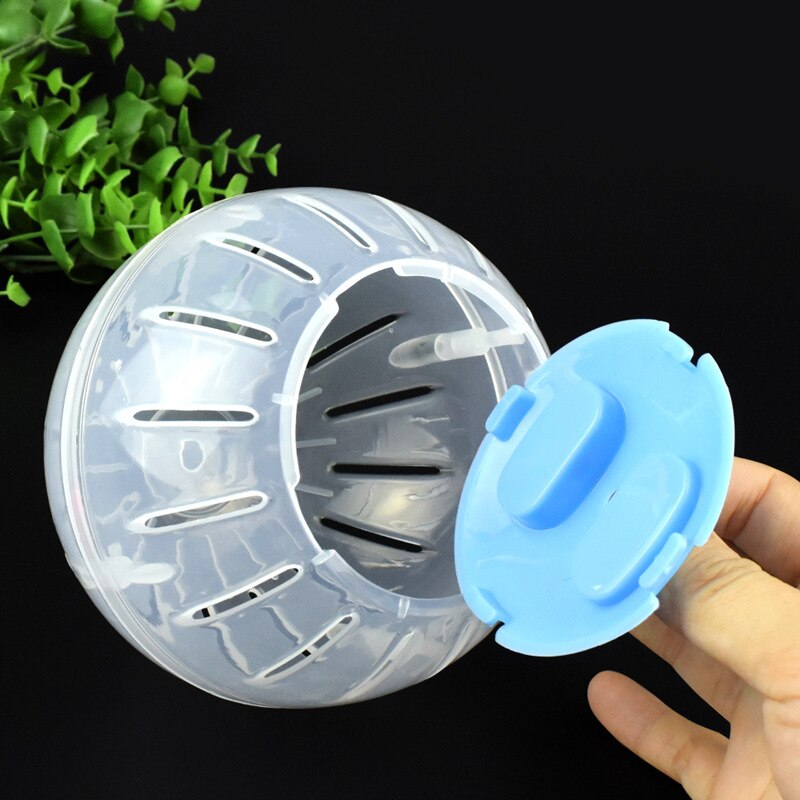 Hamster Ball Jogging Wheel Toy Running Hamster Wheel Small Pet Plastic Cute Exercise Ball For Golden Silk Shih Tzu Bear Play