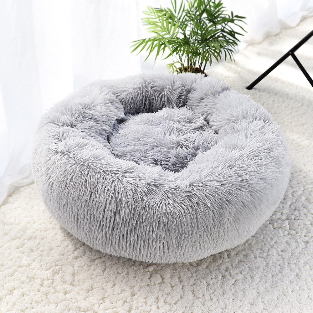 Cat Dog Bed Soft Plush Long Plush Best Pet Dog Bed For Dogs Products Nest Winter Warm Sleeping Cat Pet Bed Mat Cat House