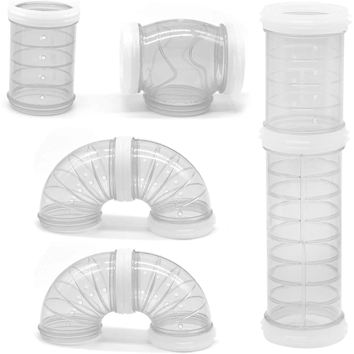Hamster Tunnel Tube Toy Pet DIY Sports Playground Tunnel Excercise Toy For Mouse Hamster Small Animals Cage Accessories