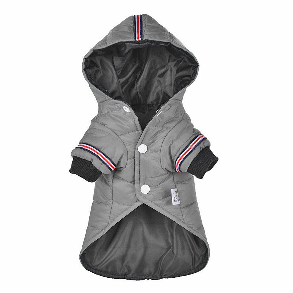 Small Dog Clothes Winter Chihuahua Clothing Pet Jacket and Coat Waterproof ropa para perros for Small Medium Dog Red