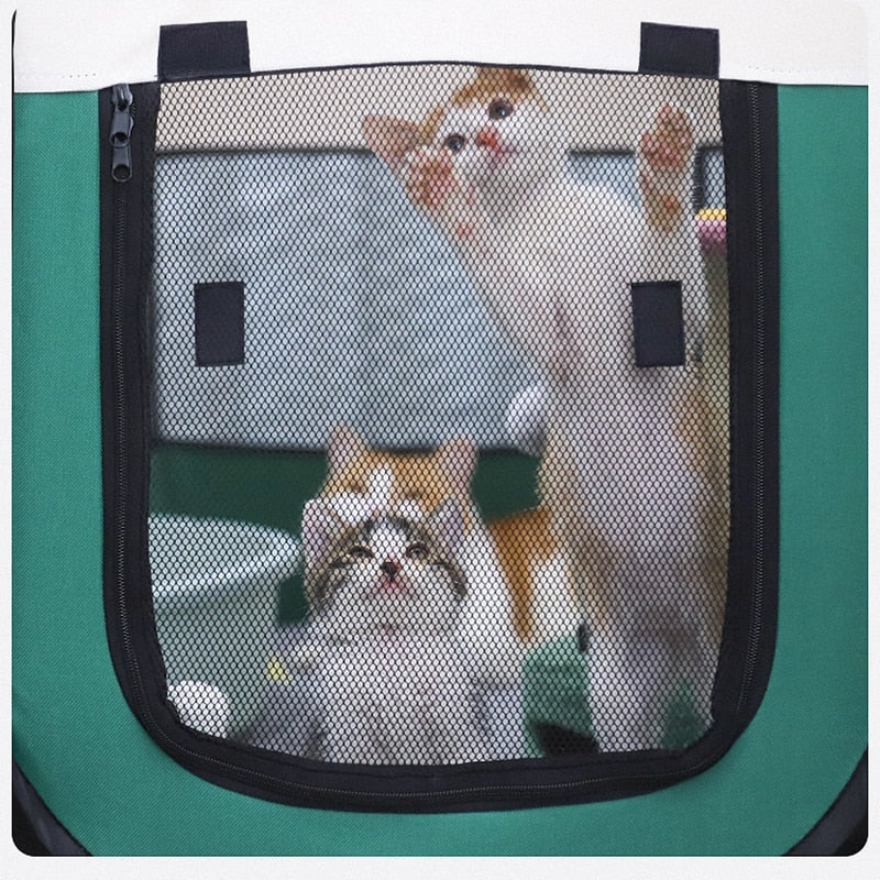 HOOPET Cat Delivery Room Detachable Summer Pet Tent Outdoor Dog Bed Folding Dog Fance Cat Nest Dog Enclosure Cage for Cats Dogs