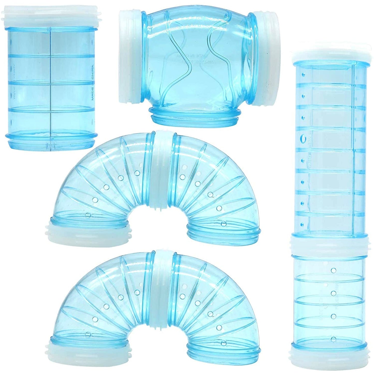 Hamster Tunnel Tube Toy Pet DIY Sports Playground Tunnel Excercise Toy For Mouse Hamster Small Animals Cage Accessories