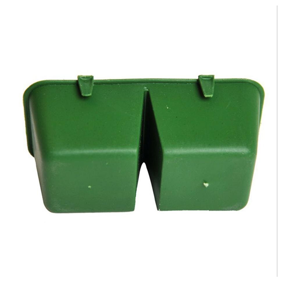 Double Bowl Birds Feeding Trough Water And Foods Feeding Cups For Bird Pigeons Parrot Cup Feeding For Pet Cage Decoration