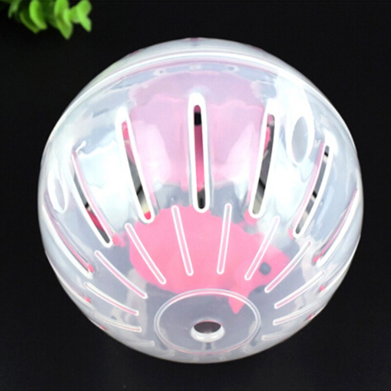 Hamster Ball Jogging Wheel Toy Running Hamster Wheel Small Pet Plastic Cute Exercise Ball For Golden Silk Shih Tzu Bear Play