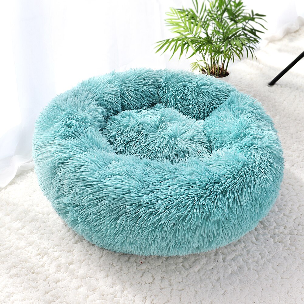 Cat Dog Bed Soft Plush Long Plush Best Pet Dog Bed For Dogs Products Nest Winter Warm Sleeping Cat Pet Bed Mat Cat House