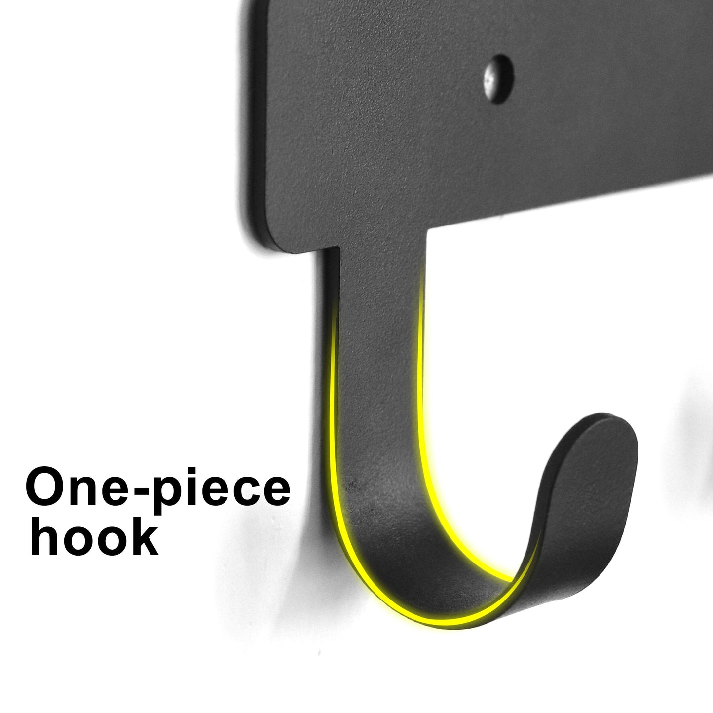 5/7 Hooks Metal Dog Leash Hanger Hook Wall-mounted Pet Toy Rack Key Rack Holder Storage Rack Hook Free Screws Pet Accessories