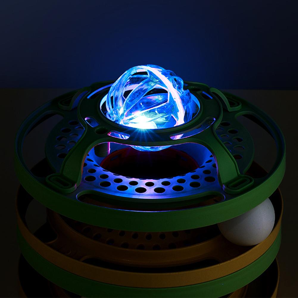 Cat Turntable Tracks Toy Multistory Tower Interactive Magic Glowing Balls Cats Indoor Chasing Exercising Game Funny Puzzle Toys