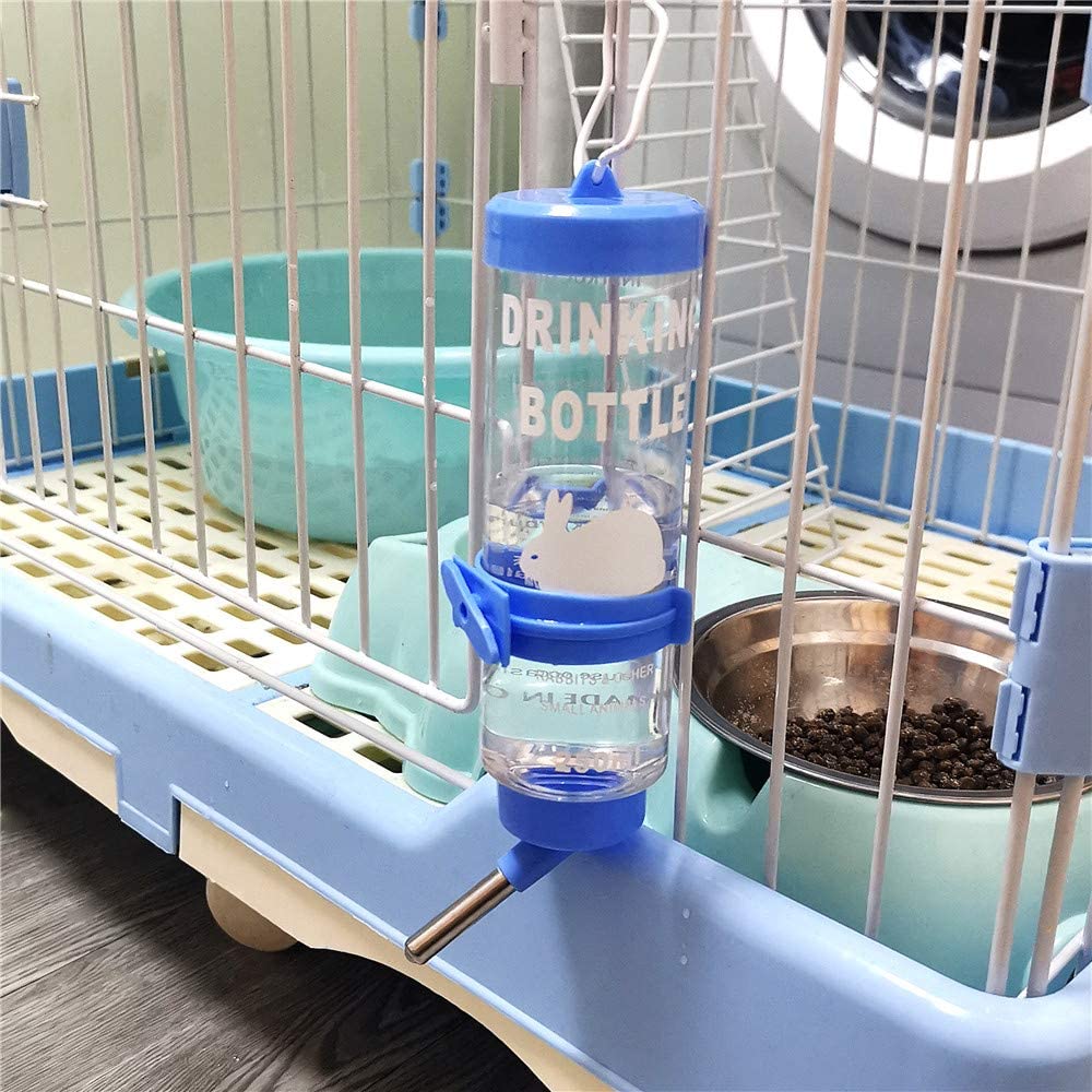 Hamster Drinker Pet Water Bottle Hanging Dispenser Feeder No Drip Chew Proof For Puppy Cat Rabbit Guinea Pig Small Animals