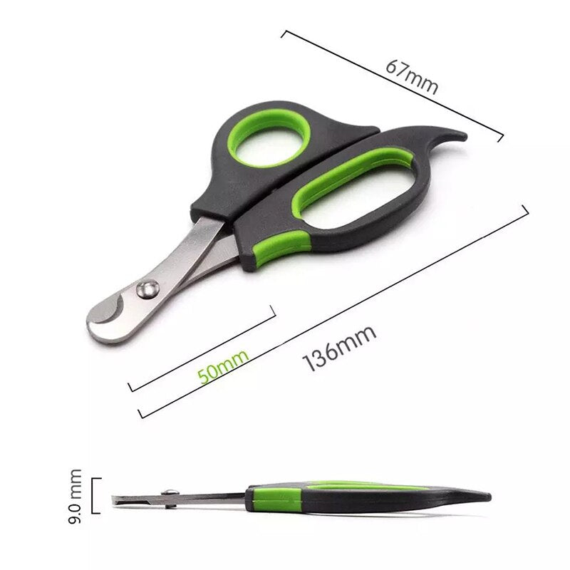 Pet Nail Clipper Small Animals Cat Nail Clippers Claw Trimmer Home Grooming Tool For Tiny Dog Cat Bunny Rabbit Bird Puppy Kitten