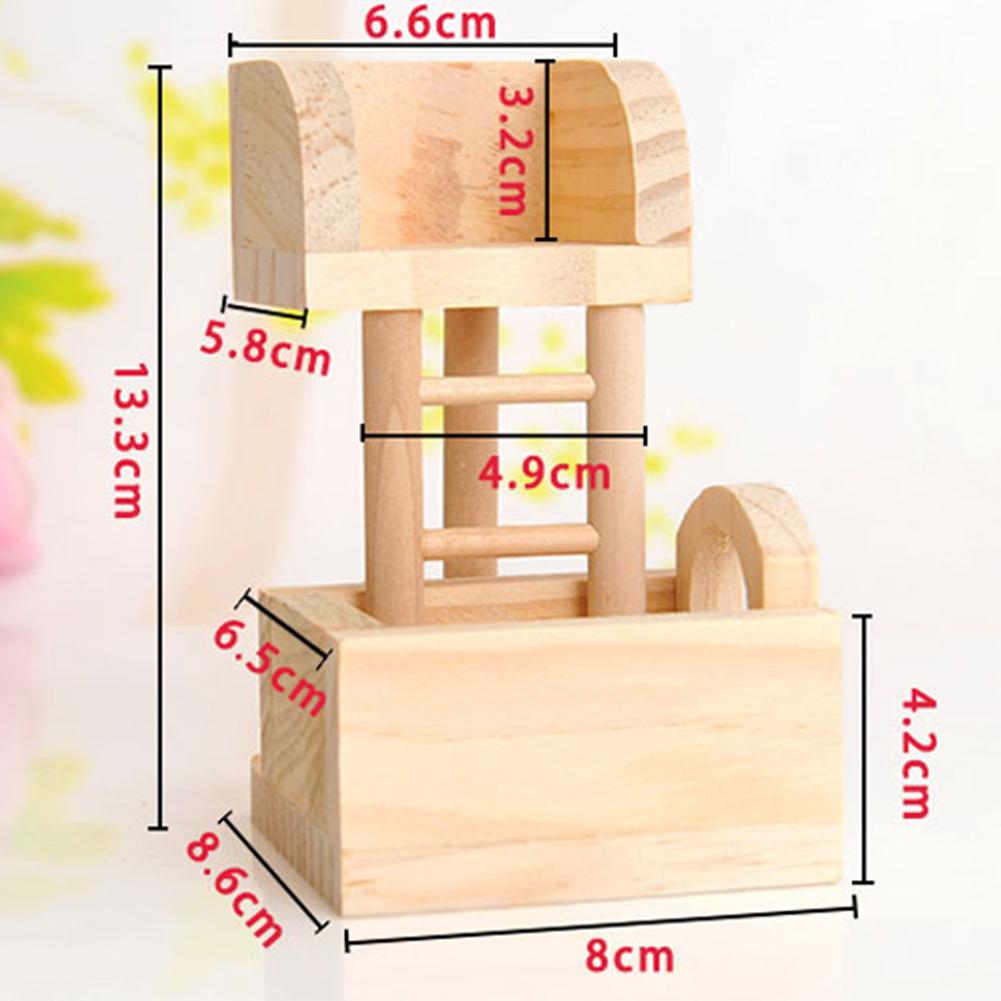 Hamster Toy Lookout Platform Anti-bite Climbing Toys Ladder Bowl Pet Supplies