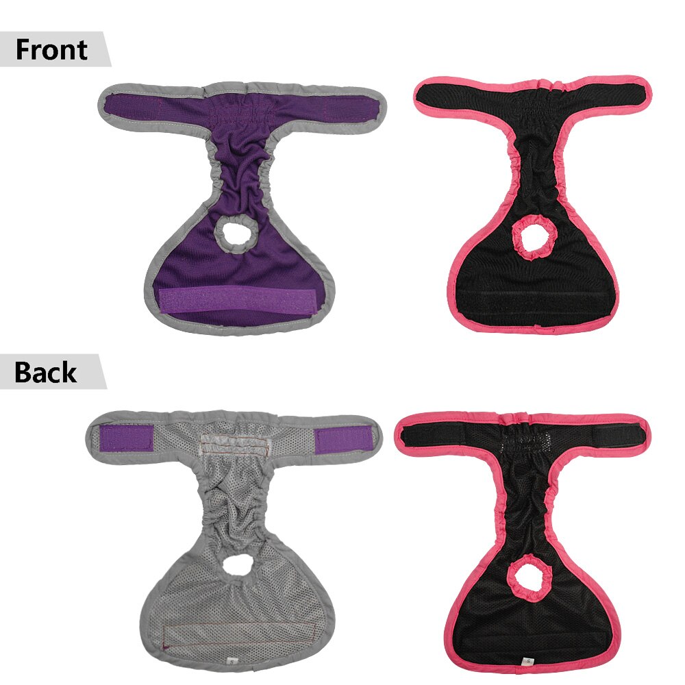 Dog Physiological Pants Puppy Cat Underwear Suspender Washalbe Shorts Diaper Sanitary For Small Meidium Large Female Girl Dogs
