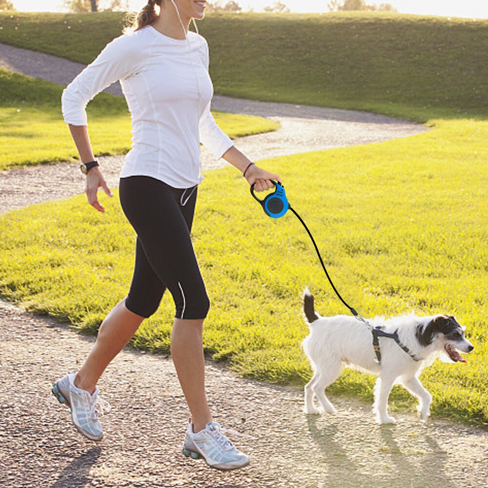 Retractable Dog Leash Automatic 3M/5M Flexible Dog Puppy Traction Rope Belt Extending Dog Lead for Small Large Dogs Pet Product