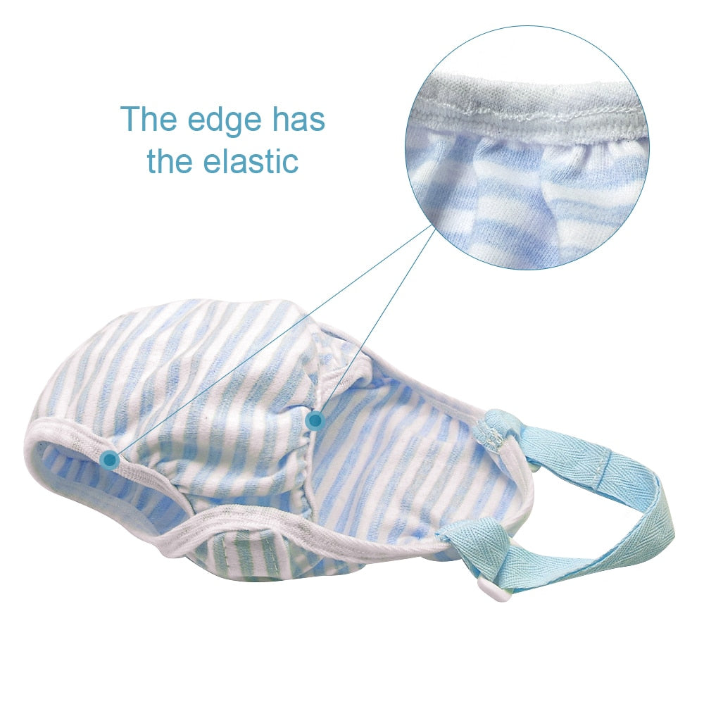 Cotton Pet Physiological Pants Underwear Dog Clothes Cat Dog Puppy Diaper Strap Briefs Female Dog Sanitary Panties Shorts