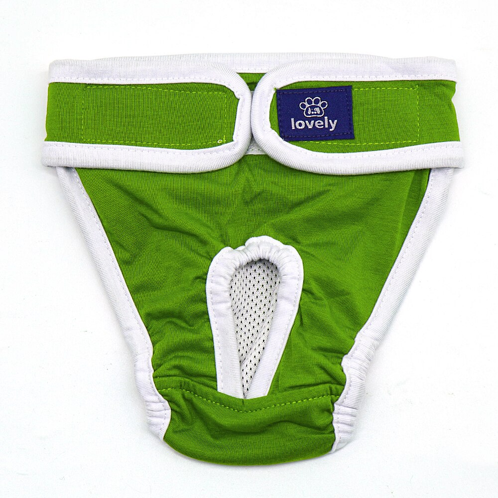 Dog Diapers Physiological Pant Washable Doggie Diapers for Female Dog Shorts Soft Girl Dogs Pants Pet Underwear Sanitary Panties