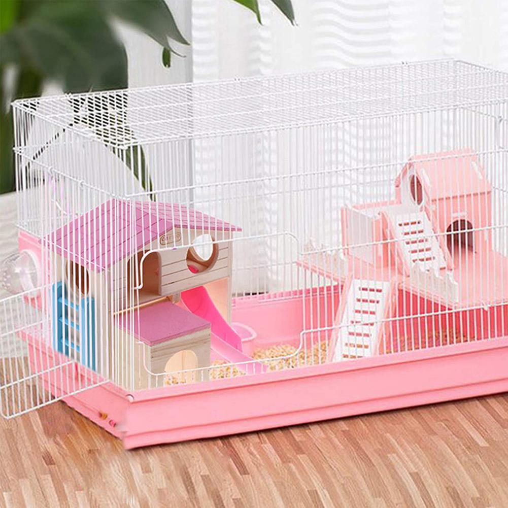 Wooden Pet Fun House Hamster Golden Hamsters Sleeping Nest House Pet Supplies