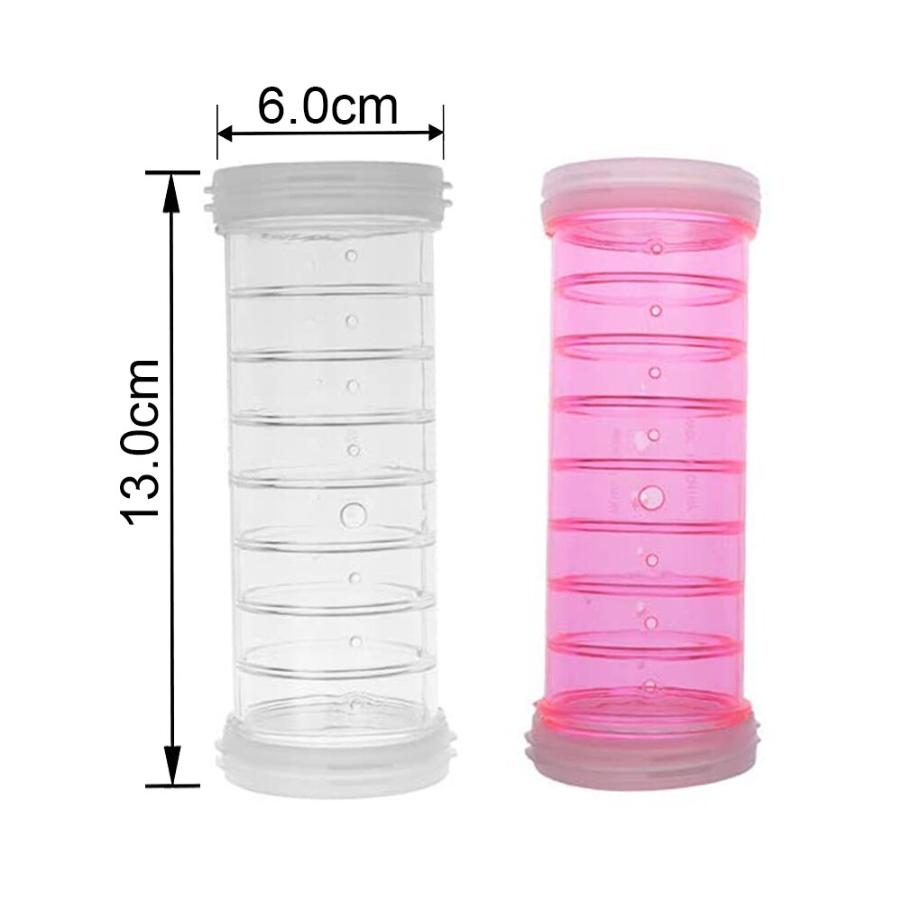 Hamster Tunnel Tube Part Transparent Curved Straight Tunnel Pipe DIY Small Pet Cage External Sports Tunnel Toy For Mouse Rat