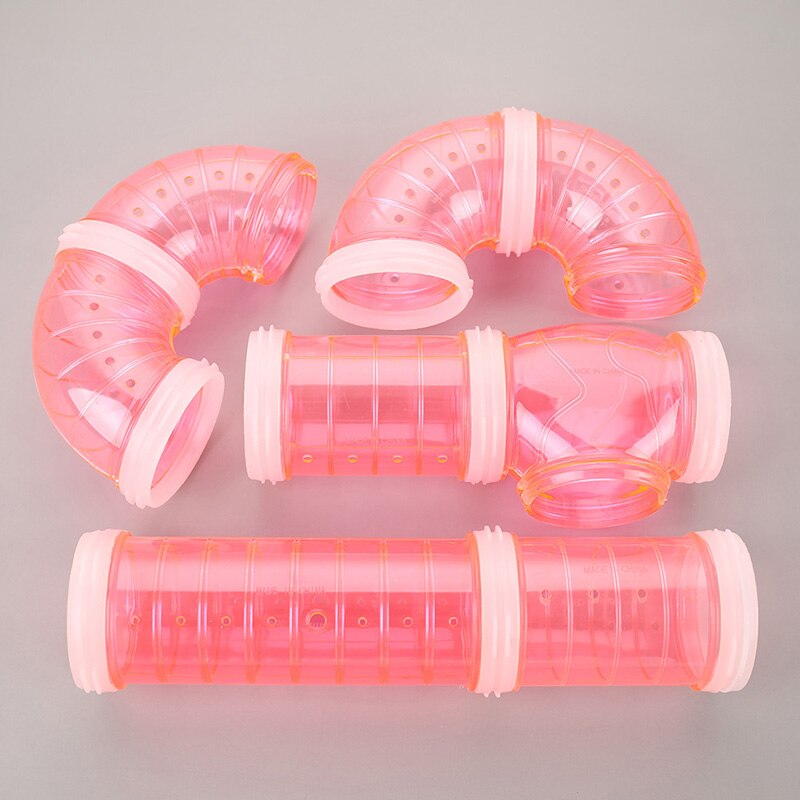 Hamster Tunnel Tube Toy Pet DIY Sports Playground Tunnel Excercise Toy For Mouse Hamster Small Animals Cage Accessories