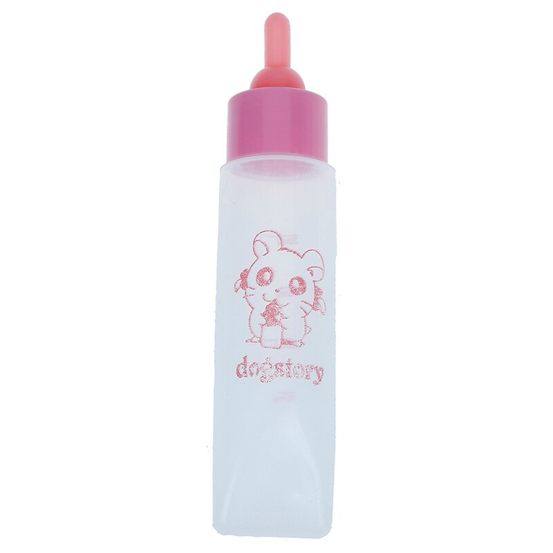 Pet Milk Feeding Bottle Silicone Nipple Baby Hamster Newborn Cat Nursing Drinking Bottle Kitten Puppy Small Animals Feeding Tool