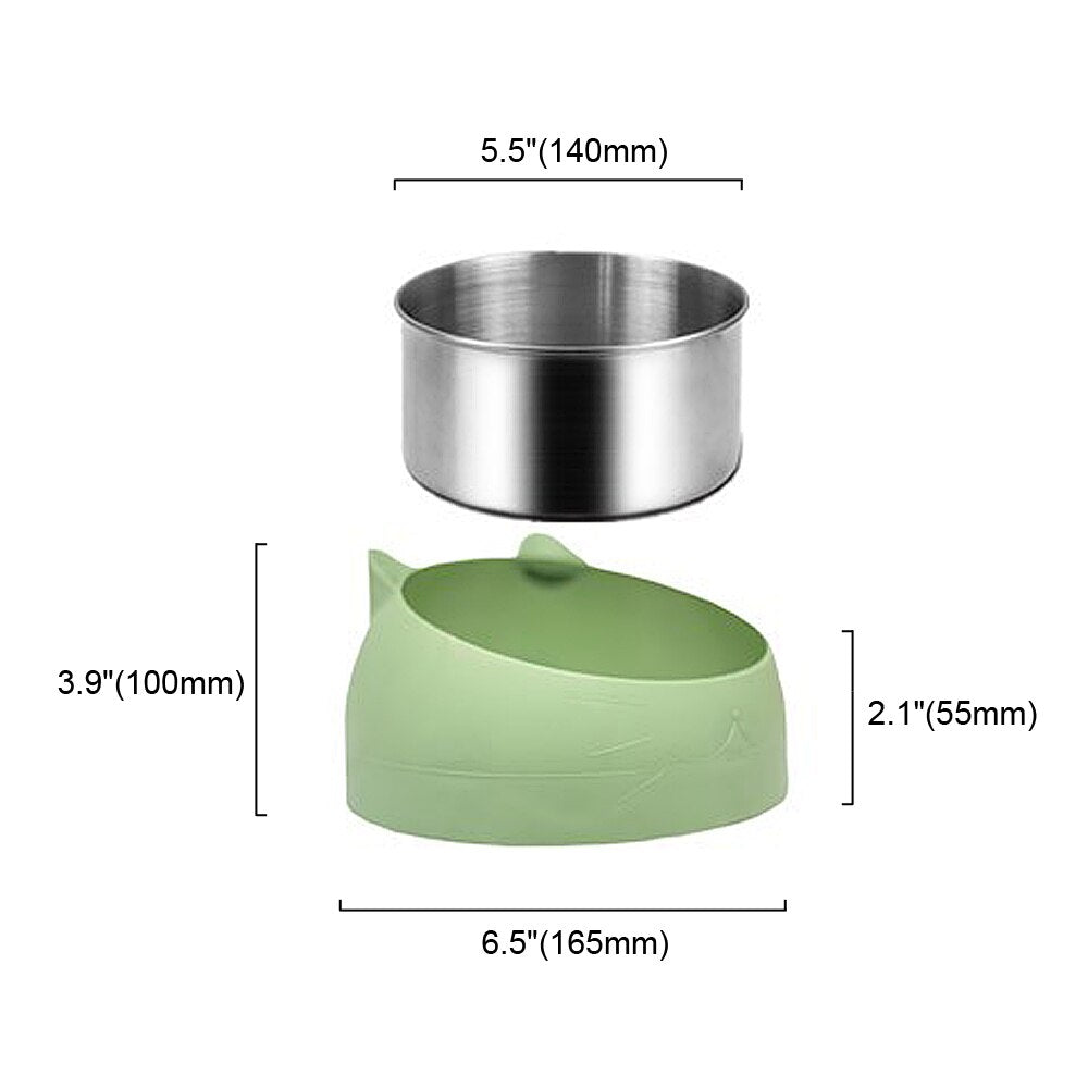Dogs Feeders Cat Feeding Bowl Pet Supplies Cat Bowls With Raised Stand For Cats Bowl Pet Food And Water Bowls