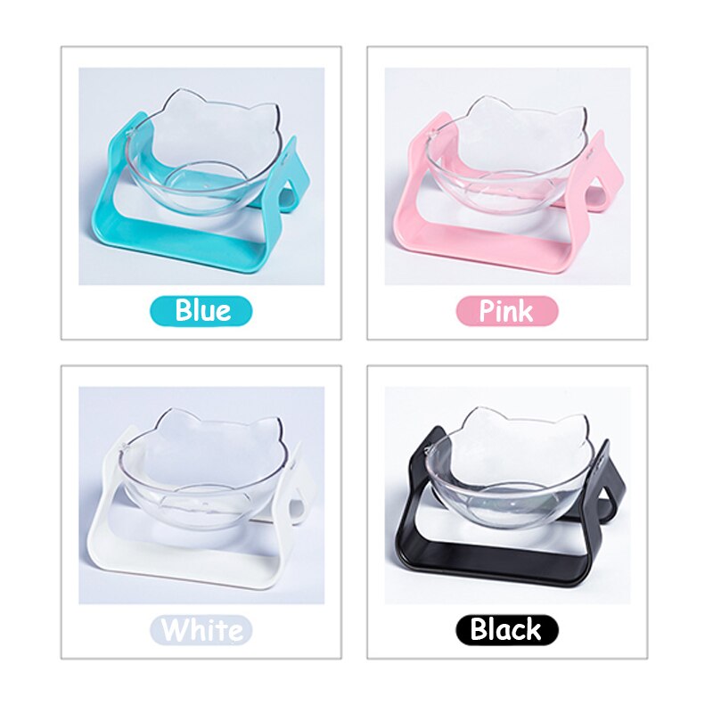 Pet Dog Cat Bowls Double Bowl Container Anti-Slip Pet Food Water Feeder For Dogs Puppy Cats Feeding Pet Cat Drinking Water Bowls
