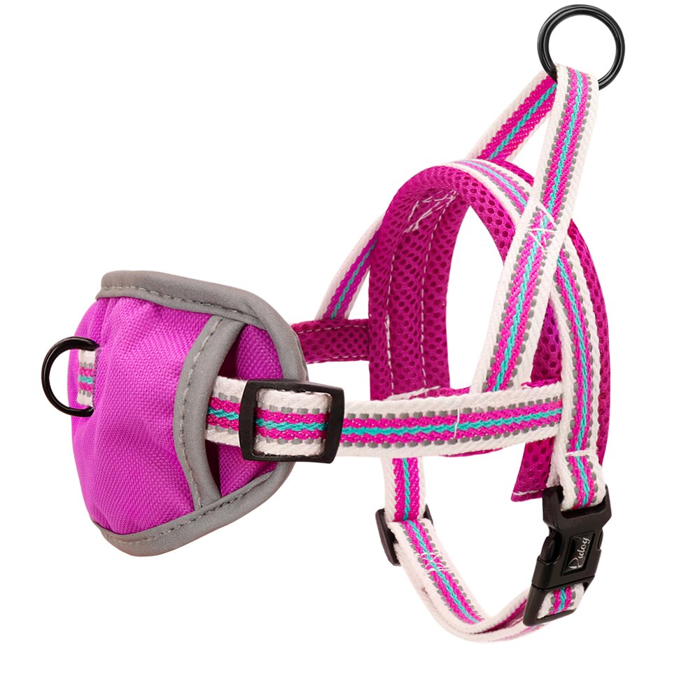 Nylon No Pull Dog Harness Durable Reflective Pet Harness Puppy Pitbull Harness Adjustable For Small Medium Large Dogs