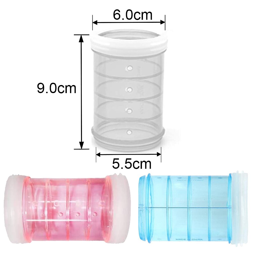 Hamster Tunnel Tube Part Transparent Curved Straight Tunnel Pipe DIY Small Pet Cage External Sports Tunnel Toy For Mouse Rat