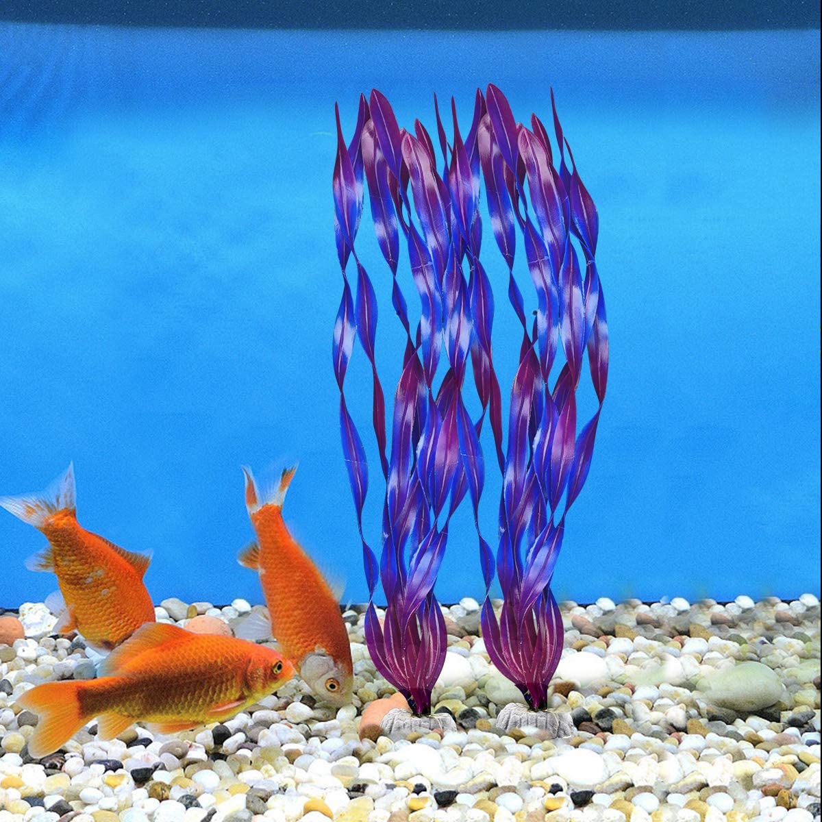 Artificial Seaweed Water Plants for Aquarium Plastic Fish Tank Plant Water Weeds Ornament Grass Viewing Decorations Accessories