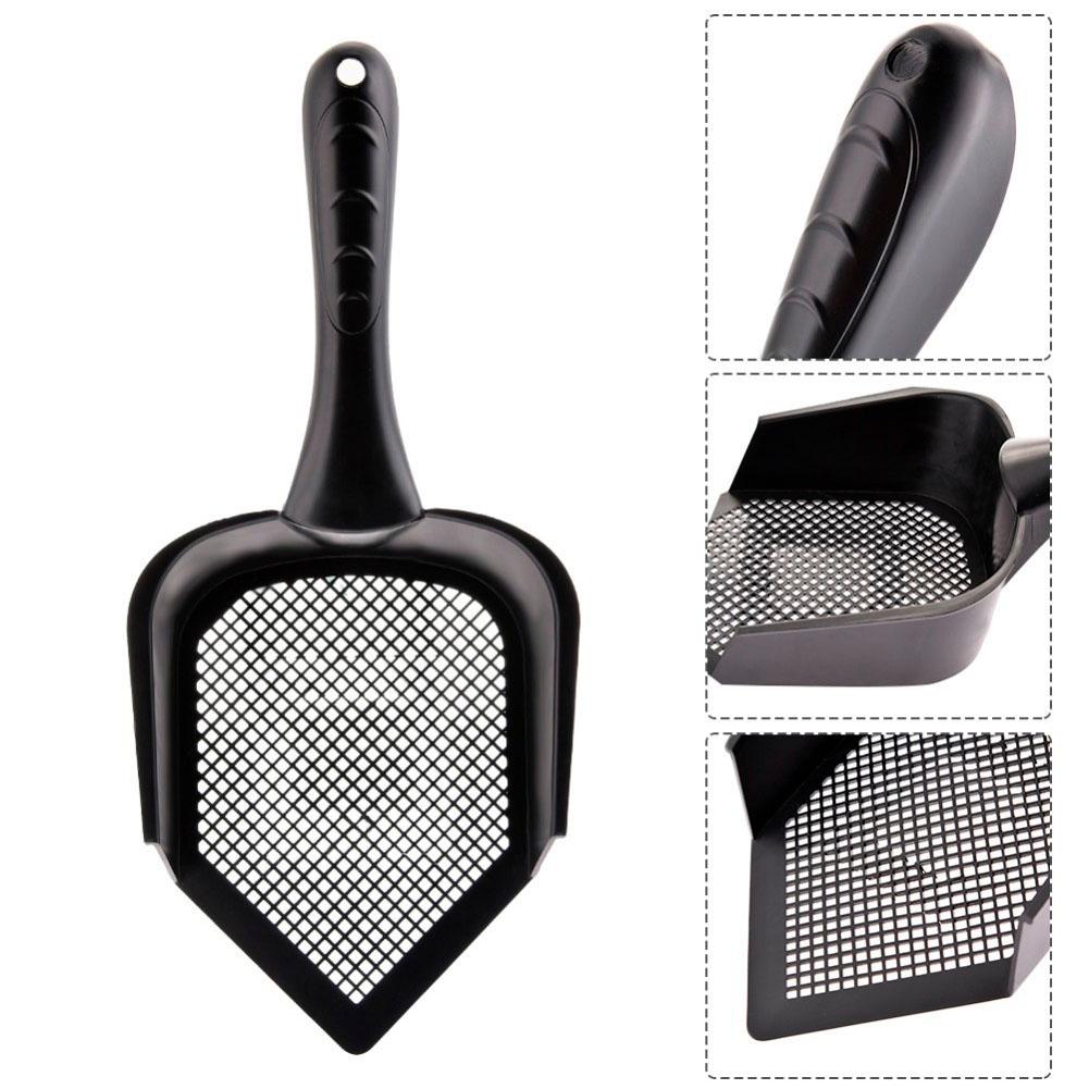 Cat Litter Scoop PVC Portable Plastic Durable Pet Poo Shovel Practical Pets Poo Scooper Cat Sand Cleaning Products for Cats