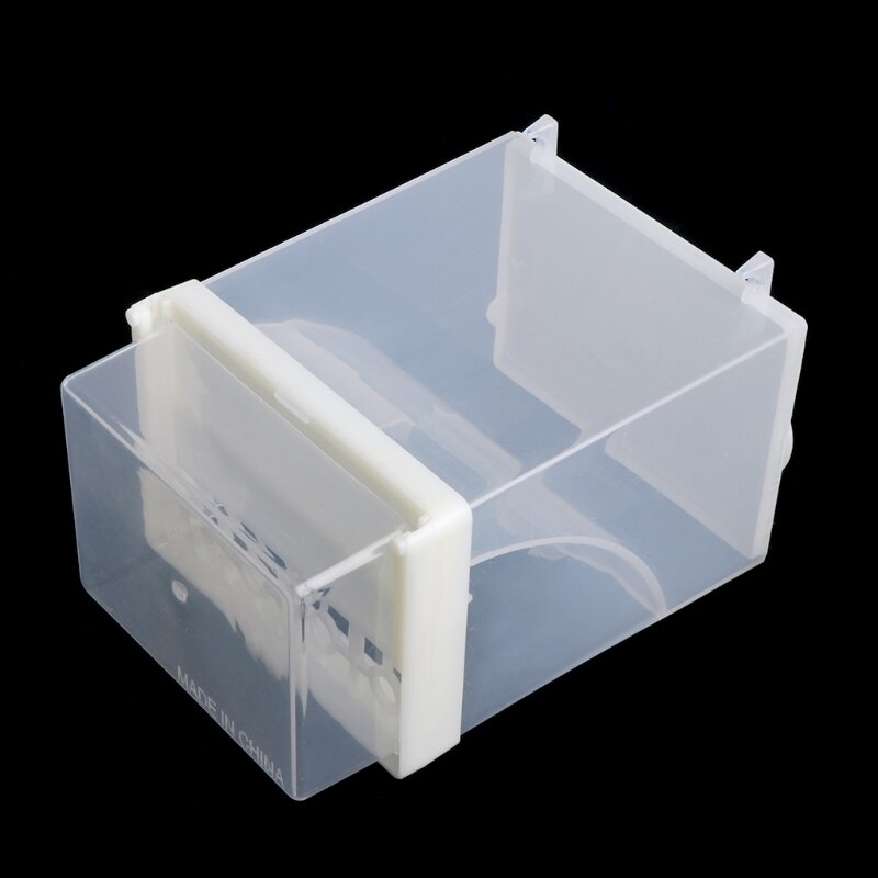 Automatic Bird Feeder 10cm Parrot Feeder Cage Accessories For Budgerigar Canary Cockatiel Finch Parakeet Food Container