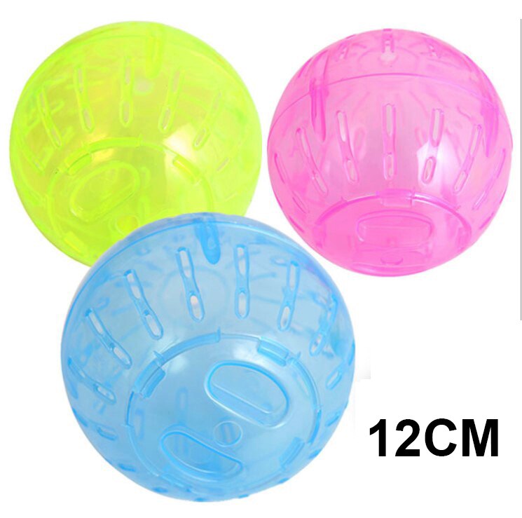 Hamster Ball Jogging Wheel Toy Running Hamster Wheel Small Pet Plastic Cute Exercise Ball For Golden Silk Shih Tzu Bear Play