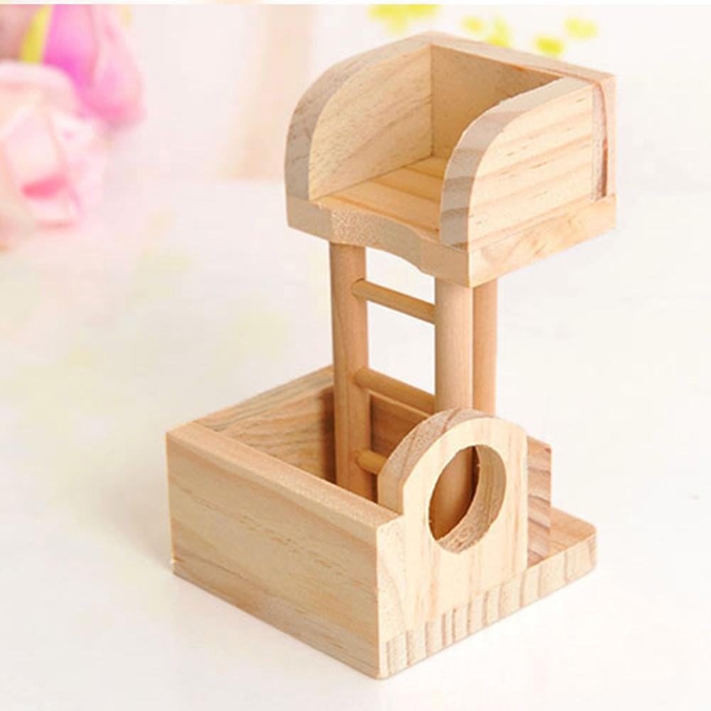 Hamster Toy Lookout Platform Anti-bite Climbing Toys Ladder Bowl Pet Supplies