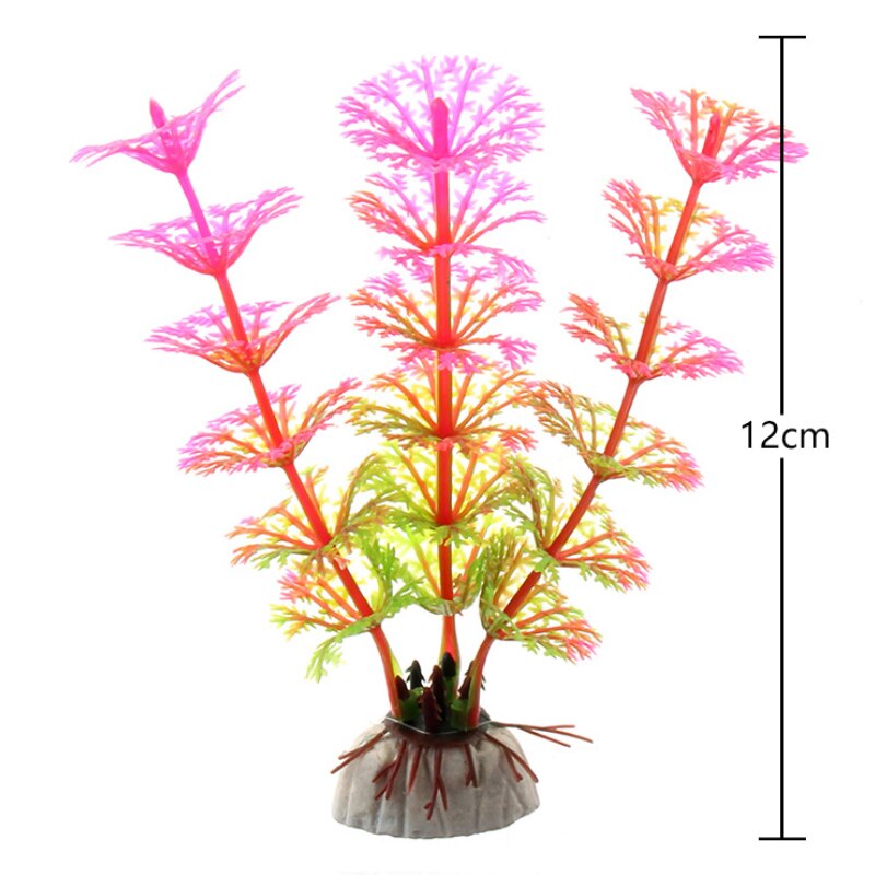 Artificial Seaweed Water Plants for Aquarium Plastic Fish Tank Plant Water Weeds Ornament Grass Viewing Decorations Accessories