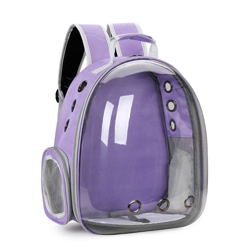 18Colors Carrier for Cat Puppy Breathable Portable Pet Bag Stroller Carrying Backpack Transparent Space Backpack Travel Products