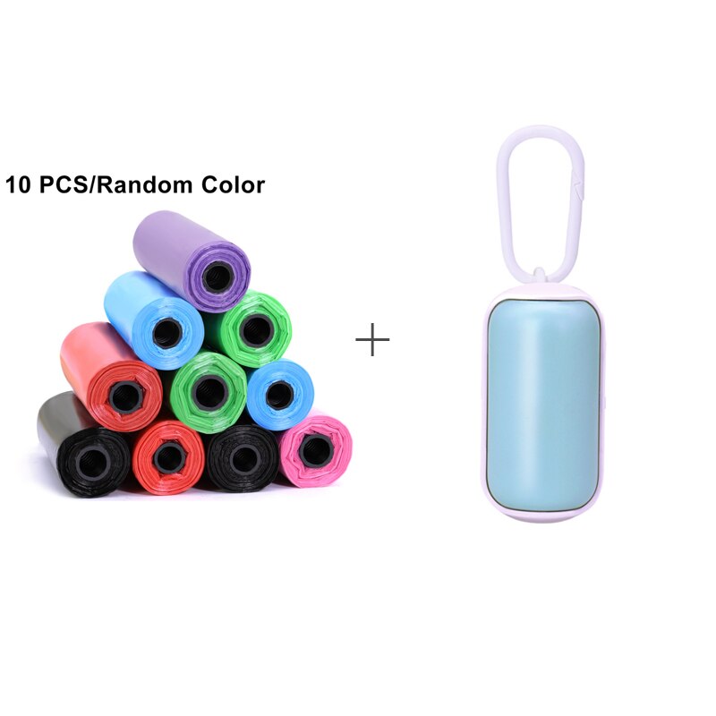 Pet Dog Poop Waste Bag Portable Puppy Kitten Garbage Bags Dispenser Dog Supplier Outdoor Garbage Bag for Dogs Cats Pet Products