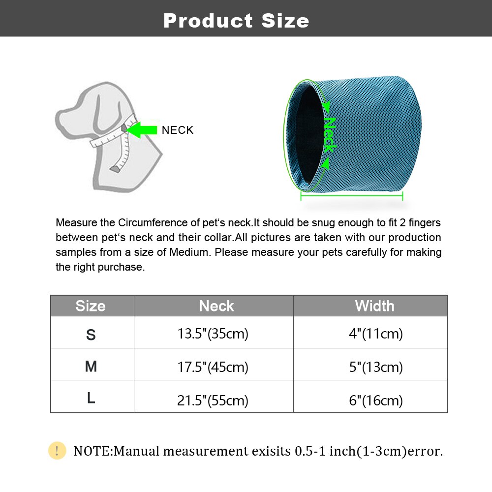 Summer Dog Pet Cooling Bandana Collar Sunstroke Prevention Puppy Scarf Ice Cooling Collars for Small Medium Large Dogs Pitbull