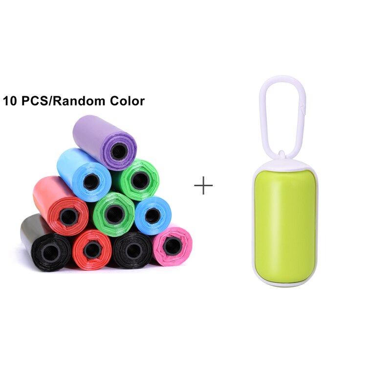 Pet Dog Poop Waste Bag Portable Puppy Kitten Garbage Bags Dispenser Dog Supplier Outdoor Garbage Bag for Dogs Cats Pet Products