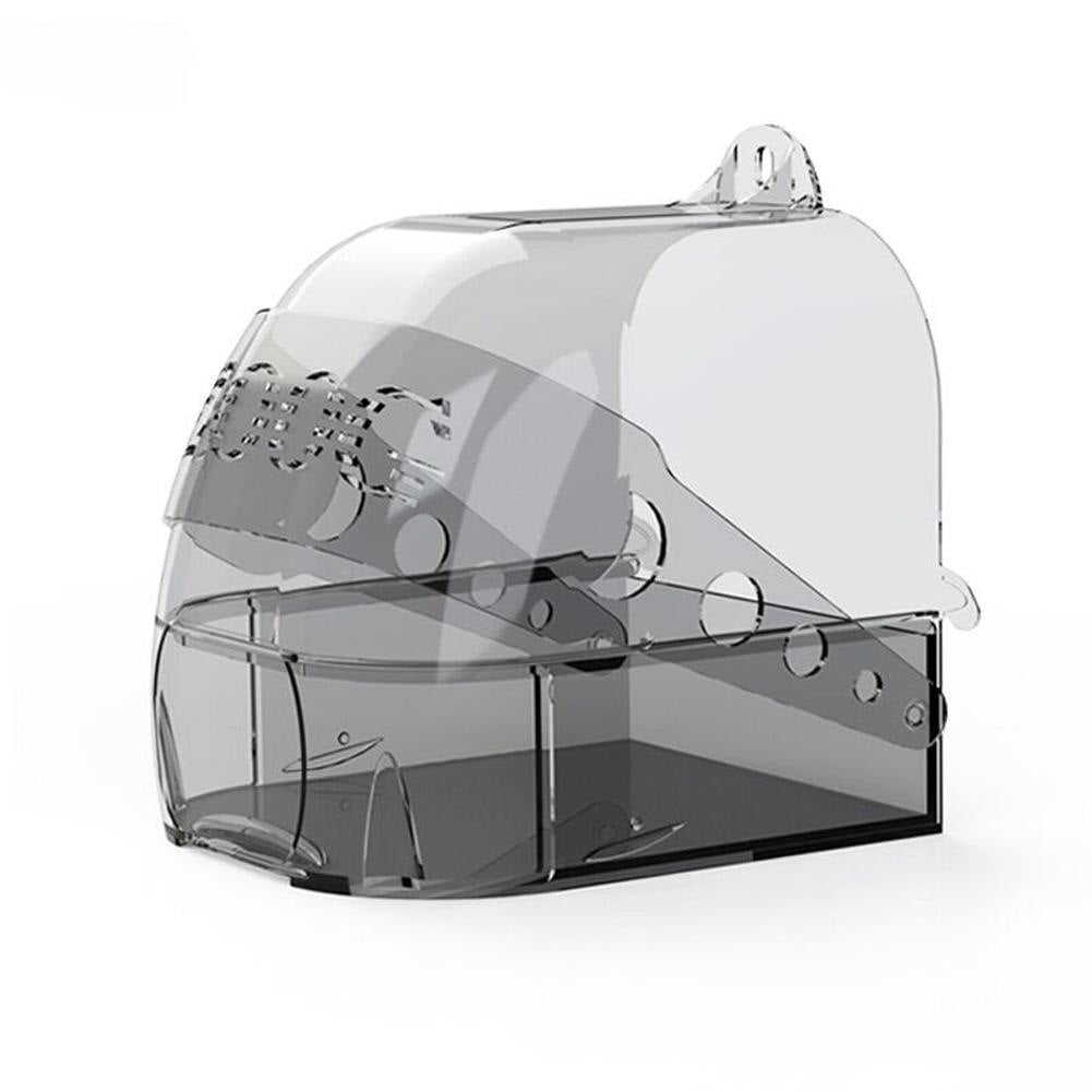 Parrot Shower Large Bathroom Bird Cage Supplies Multi-purpose Bath Room Bather Feeding Box Bird Bath Tub