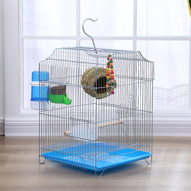 Bird Water Drinker Parrot Waterer Feeder with Clip Auto-Dispenser Bottle Drinking Cup Bowl For Pet Parrot Cage Pet Bird Supplies