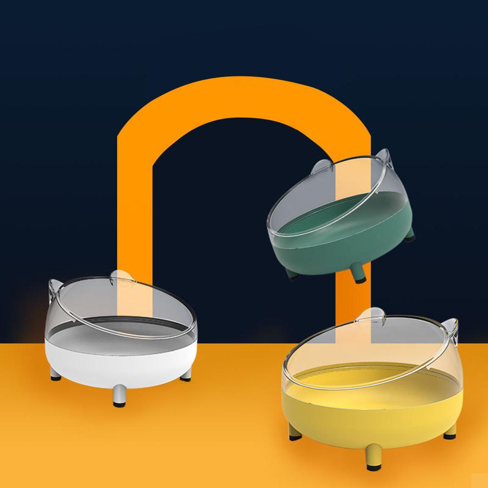 Cat Food Bowl Multipurpose Anti Slip Detachable Design Pet Feeder Water Dispenser Container Pet Supplies