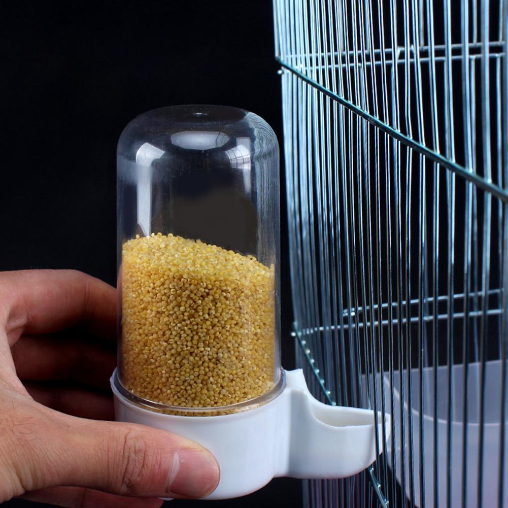 200ml Bird Feeder Large Capacity Spill-proof Water Dispenser Automatic Feeder Bowls Cage Accessories