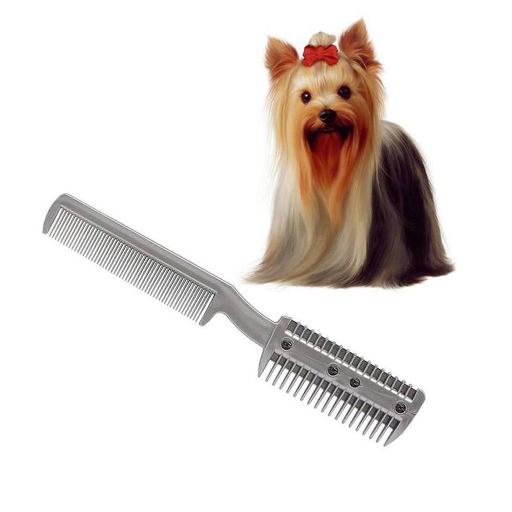 Pet Hair Comb Scissor Hairdressing Trimmers for Dog Cat Hair Shaving Blades Cutting Tool