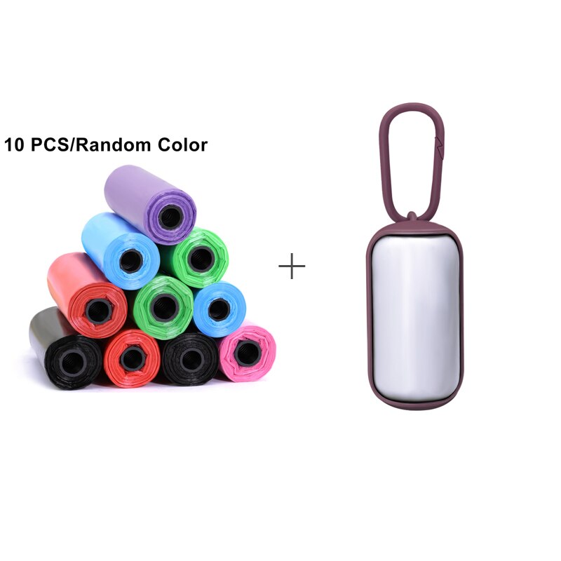 Pet Dog Poop Waste Bag Portable Puppy Kitten Garbage Bags Dispenser Dog Supplier Outdoor Garbage Bag for Dogs Cats Pet Products